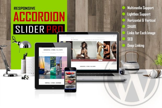 Accordion Slider PRO - Responsive WordPress Plugin 1.2