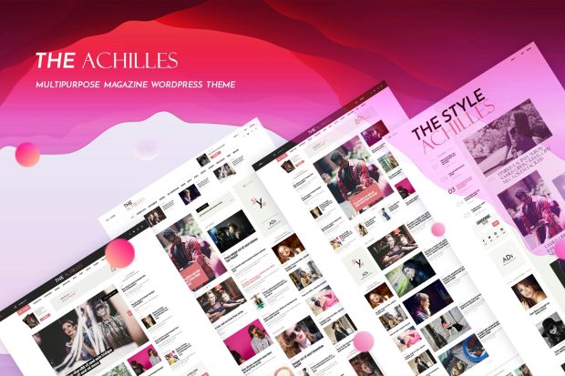 Achilles - Multipurpose Magazine & Blog WordPress 1.7