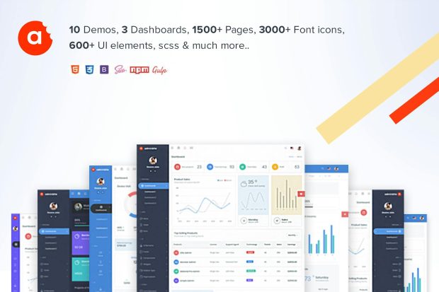 AdminBite Powerful Bootstrap 4 Admin Template