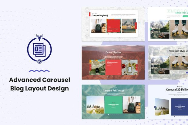 Advanced Carousel Blog Layout Design 1.0.0