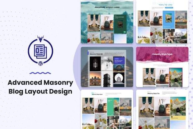 Advanced Masonry Blog Layout Design 1.0.0