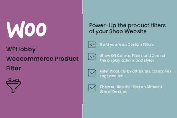 Advanced WooCommerce Product Filter 1.0.1