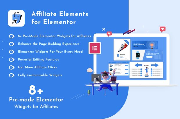 Affiliate Elements for Elementor 1.3