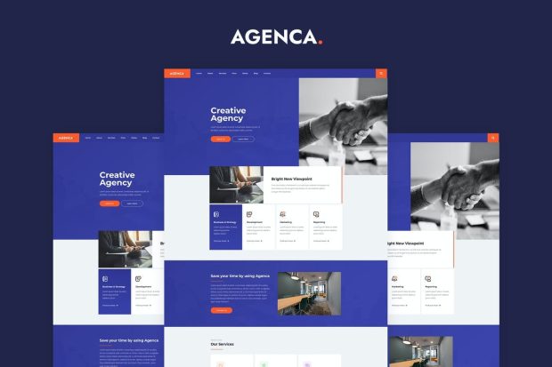 Agenca - Creative Agency Elementor Template Kit