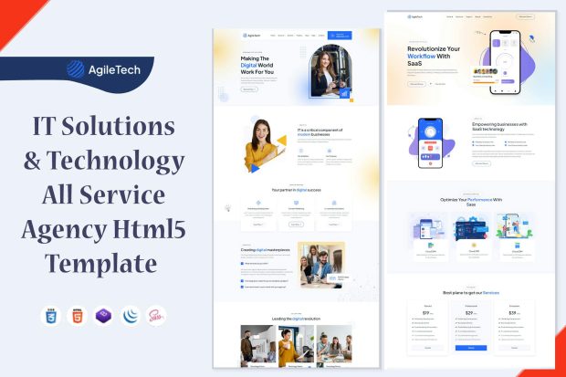 AglieTech - IT Solutions & Technology Template