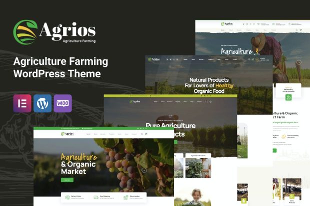 Agrios - Agriculture Farming WordPress Theme 1.2.3