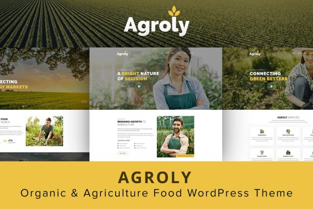 Agroly - Organic & Agriculture Food WordPress 1.0