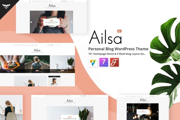 Ailsa - Personal Blog WordPress Theme 1.7.0