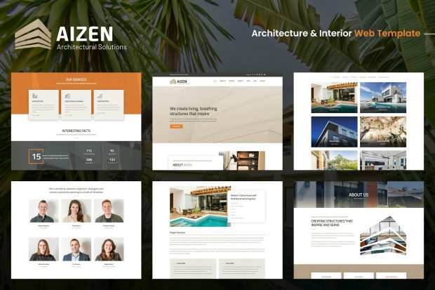 AIZEN - Architecture & Interior Template