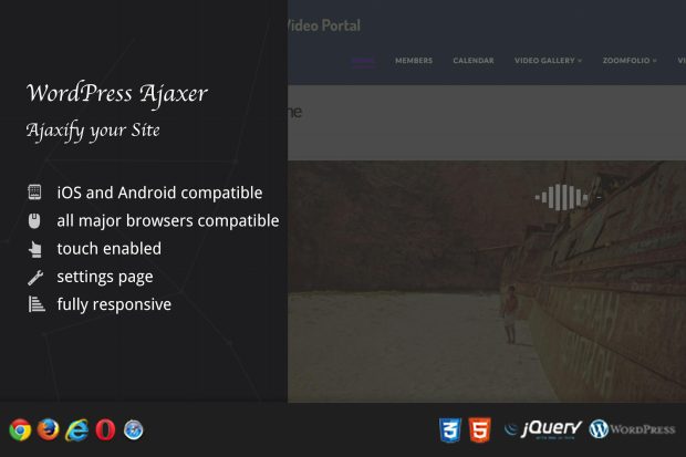 Ajaxer - Ajaxify Your WordPress Site and Comments 1.05