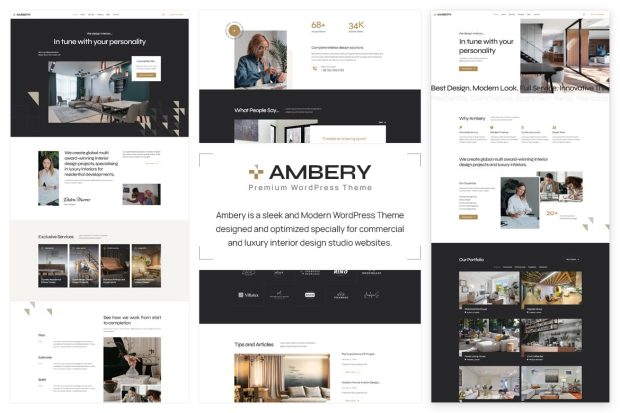 Ambery - Interior Design WordPress Theme 1.1.3