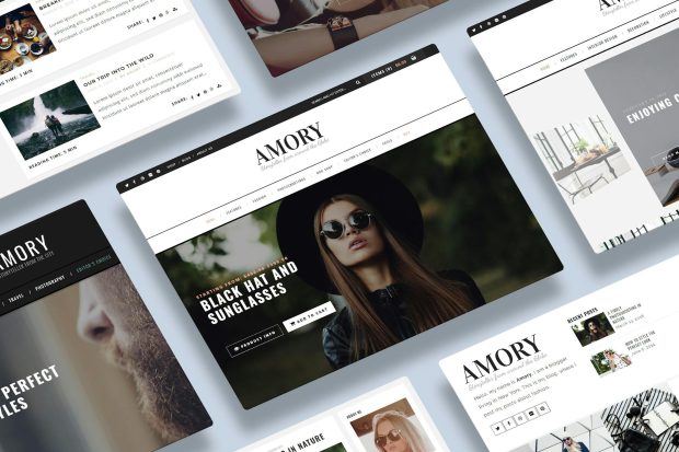 Amory Blog - A Responsive WordPress Blog Theme 4.7