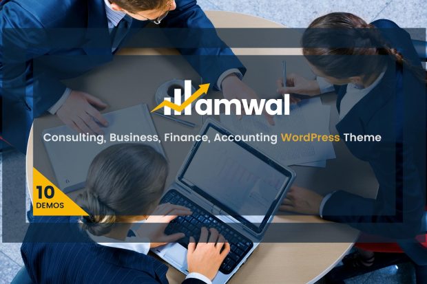 Amwal | Consulting Finance WordPress Theme 1.3.8