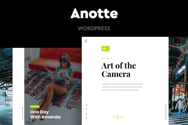 Anotte - Horizontal Photography WordPress Theme 1.7