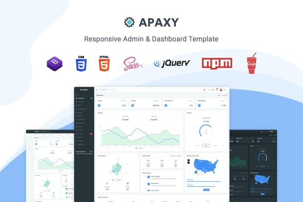 Apaxy - Admin & Dashboard Template