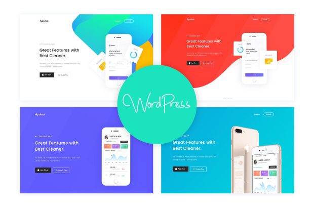 Aprimo - Mobile & App Landing WordPress Theme 1.5