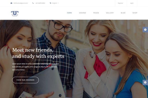 Aquarius - Educational University HTML Template