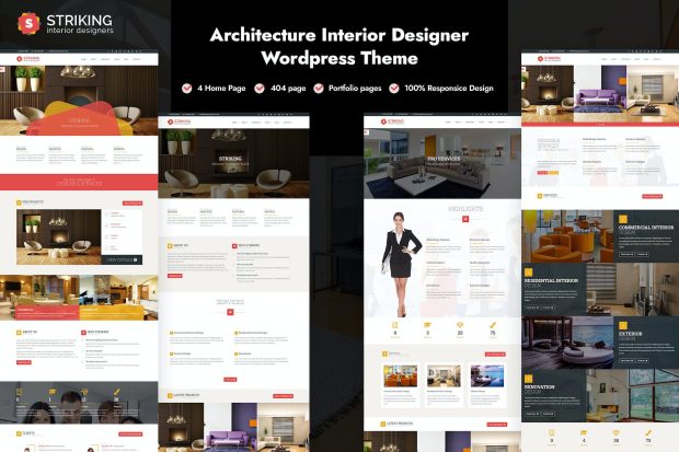 Architecture Interior Designer WordPress Theme 1.3.3.1