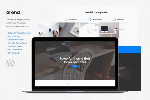 Arena - Business & Agency WordPress Theme 1.0.3