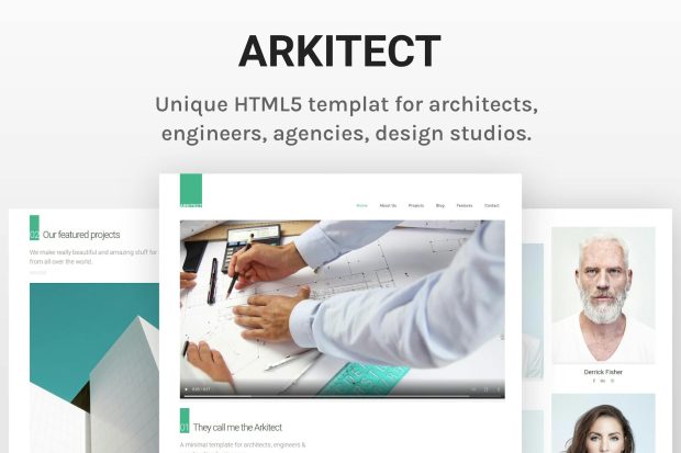 Arkitect - HTML Template for Architects, Engineers