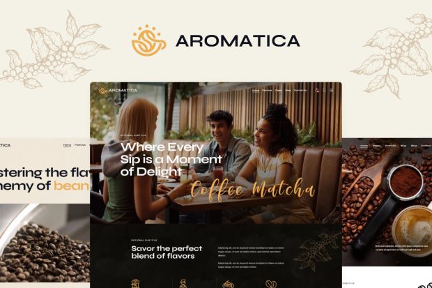 Aromatica - Cafe & Coffee Shop WordPress Theme 1.2.0