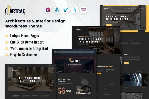 Artraz - Architecture and Interior Design Theme 1.0.0