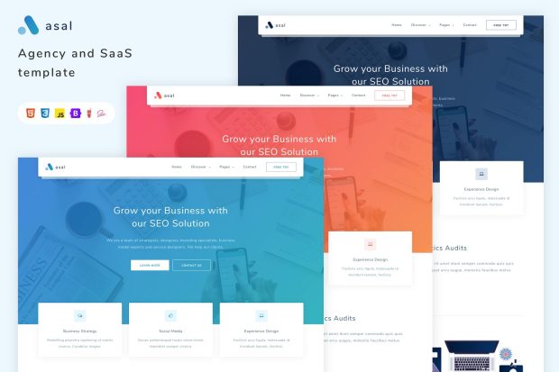 Asal - Agency and SaaS Template