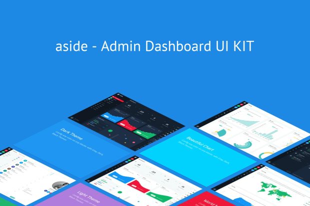 aside - Admin Dashboard UI KIT