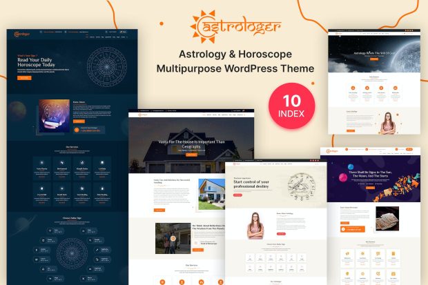 Astrologer - Horoscope & Palmistry Theme 2.3