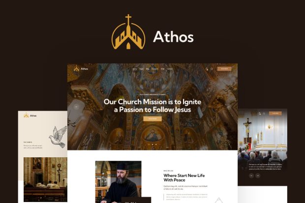 Athos - Orthodox Christian Church WordPress Theme 1.3.0