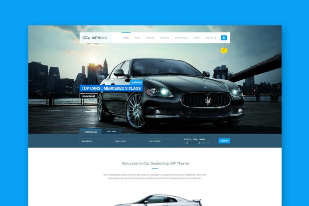 Automan - Advanced Car Dealer HTML Template