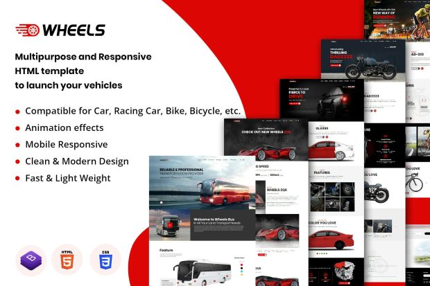 Automobile Business Responsive HTML Template