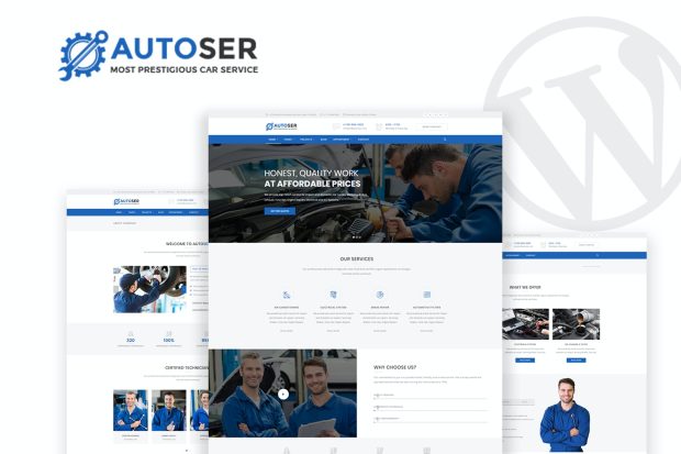 Autoser - Car Repair & Auto Services WP Theme 1.1.0