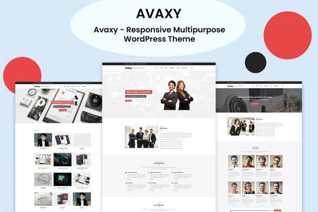 Avaxy - Multipurpose WordPress Theme 1.0