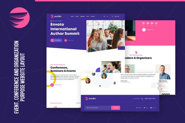 Aventer | Conferences & Events HTML Template