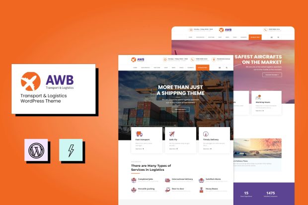 AWB - Transport & Logistics WordPress Theme 1.1