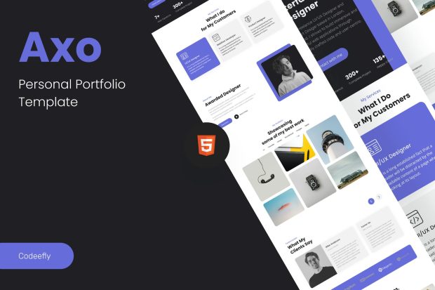 Axo Personal Portfolio Template