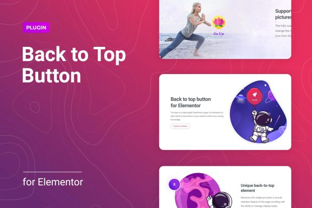 Back to Top Button for Elementor 1.0.4