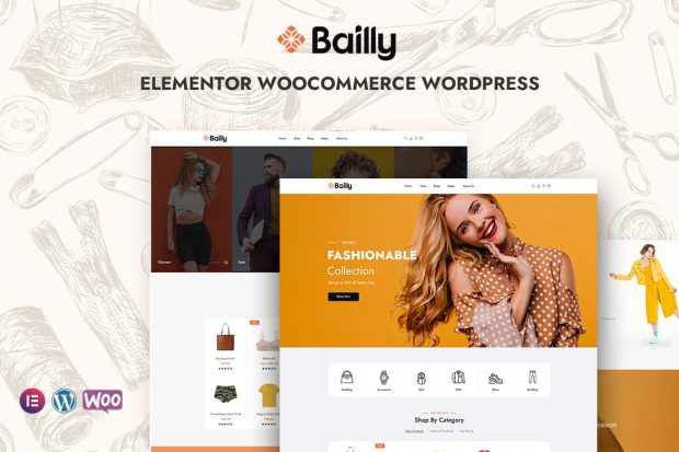 Bailly - Elementor WooCommerce WordPress Theme 1.1.0