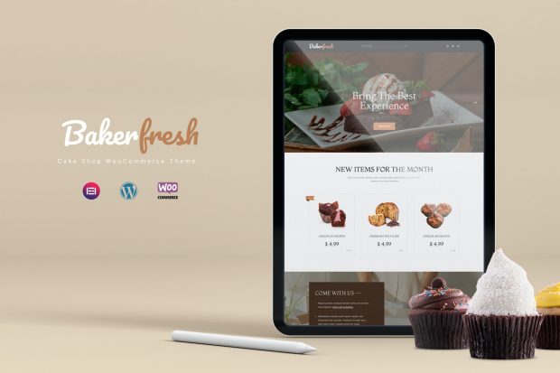 Bakerfresh - Cake Shop WooCommerce Theme 1.0.6