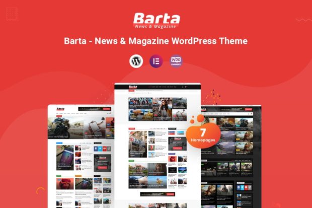 Barta - News & Magazine WordPress Theme 2.0.3