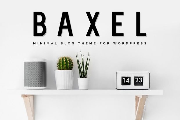 Baxel - Minimalist WordPress Blog Theme 5.0.7