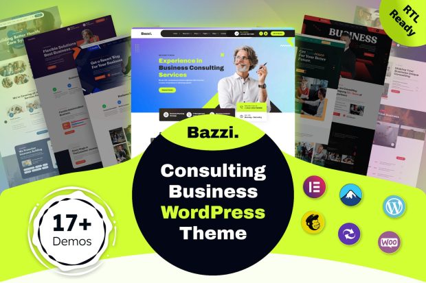 Bazzi - Consulting Business WordPress Theme 1.0.2