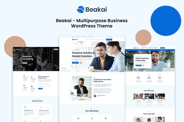 Beakai - Multipurpose Business WordPress Theme 1.1.4