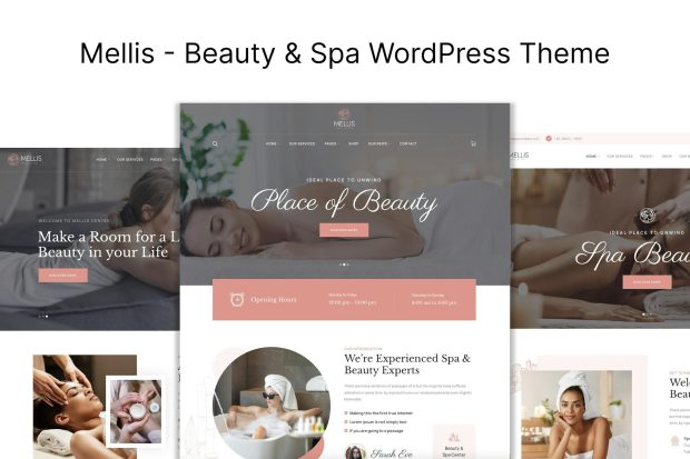 Beauty & Spa WordPress Theme - Mellis 1.2.0