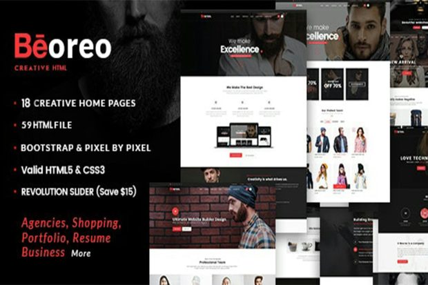 Beoreo - Creative MultiPurpose Template