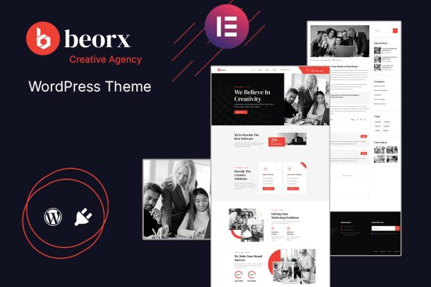 Beorx - Elementor Creative Agency WordPress Theme 2.0.1