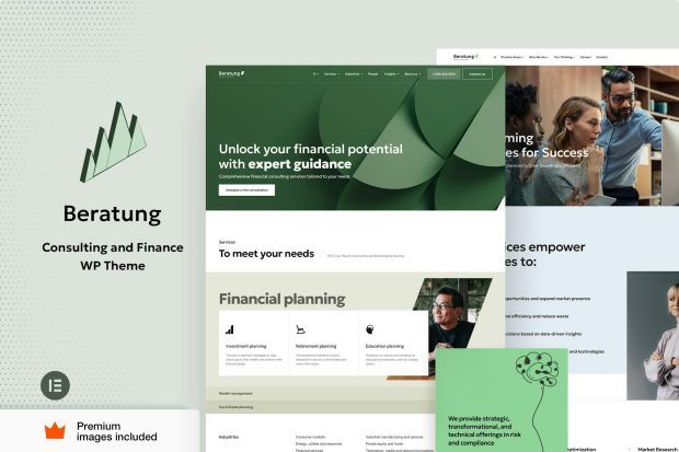 Beratung - Consuting & Finance WordPress Theme 1.4