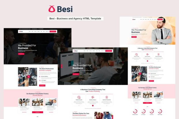 Besi - Business and Agency HTML Template