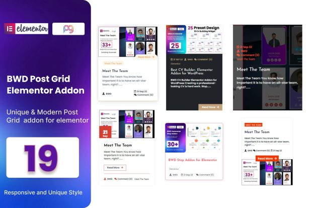 Blog Post Grid Addon for Elementor 1.0